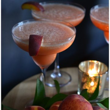 Cinco de Mayo Cocktail Recipe: Peach-flavored Margarita