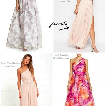 Dress Options for an Engagement Photo Session
