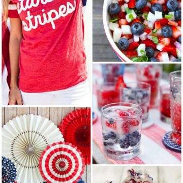 Fourth of July Inspiration {Red, White, and Blue}