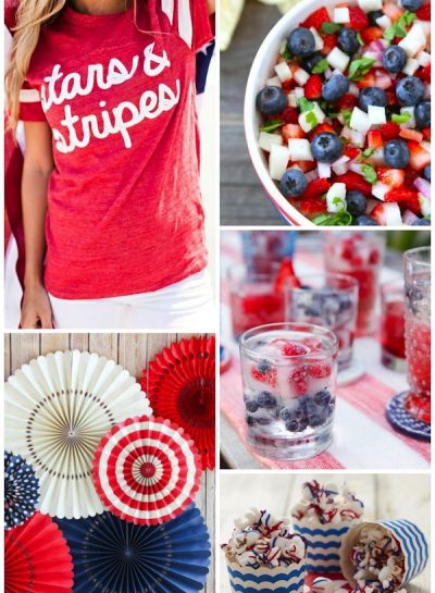 Fourth of July Inspiration {Red, White, and Blue}