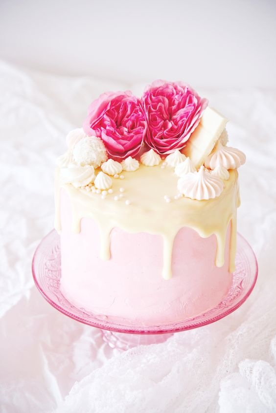 Best Beautifully Decorated Floral + Drip Cakes