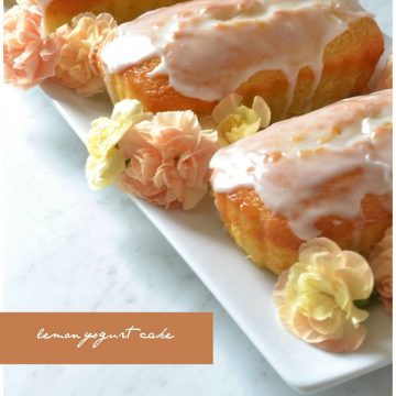 LEMON YOGURT CAKE DESSERT RECIPE