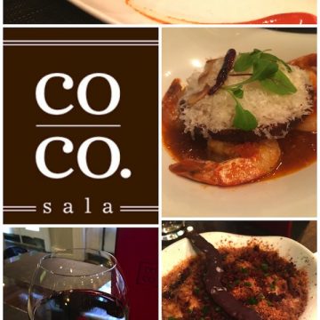 Dining at Co Co. Sala Restaurant & Chocolate Boutique
