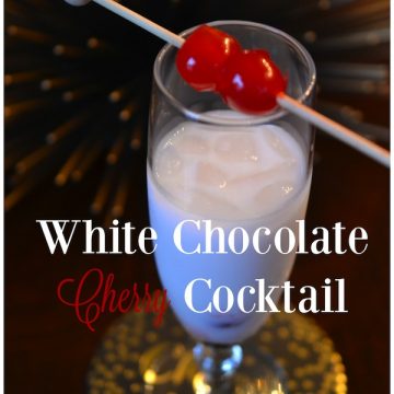WHITE CHOCOLATE-CHERRY COCKTAIL