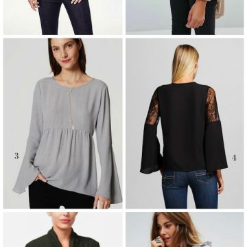 Super-Chic Bell Sleeve Blouses to Wear This Fall Season