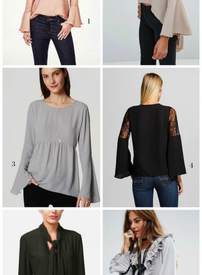 SUPER-CHIC BELL SLEEVE BLOUSES TO WEAR THIS FALL SEASON