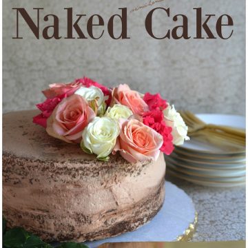 Chocolate Naked Semi-homemade Cake