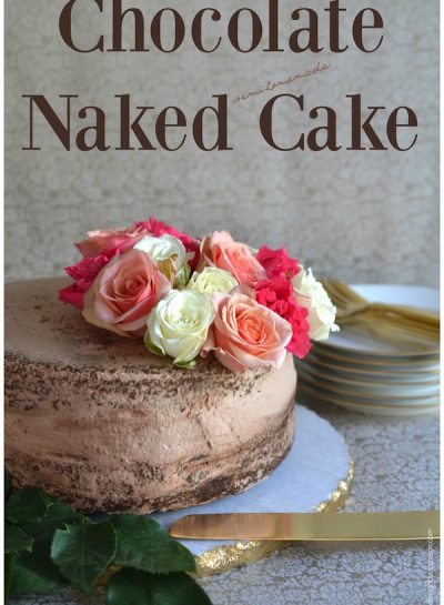 Chocolate Naked Semi-homemade Cake
