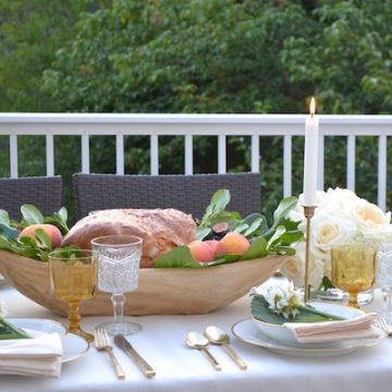 Early Autumn Tablescape