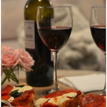 Homemade Pepperoni Pizza for an At-home Movie Night