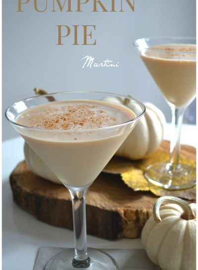 Entertaining: PUMPKIN PIE MARTINI RECIPE