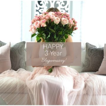 DESIGN BY OCCASION CELEBRATES ITS 3-YEAR BLOGIVERSARY!