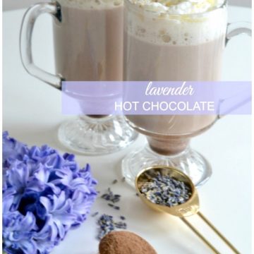 COZY UP WITH A CUP OF THIS DELICIOUS LAVENDER HOT CHOCOLATE RECIPE
