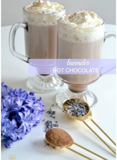 COZY UP WITH A CUP OF THIS DELICIOUS LAVENDER HOT CHOCOLATE RECIPE