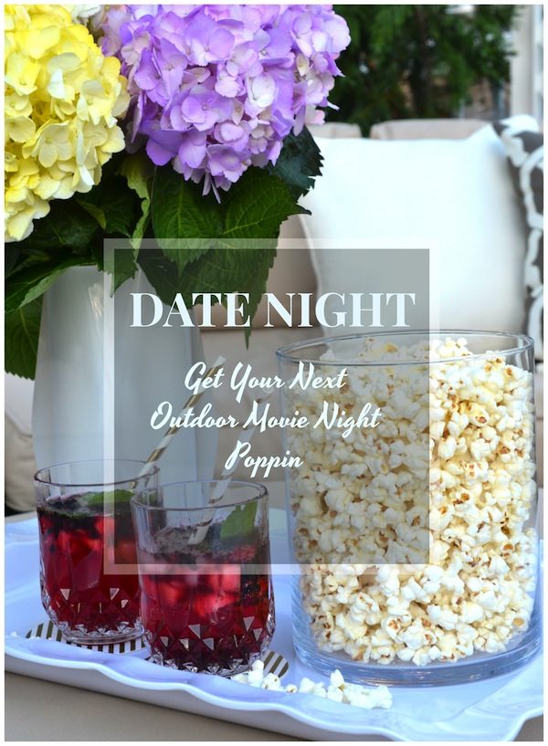 Date Night on the Deck: Get Your Outdoor Movie Night Poppin