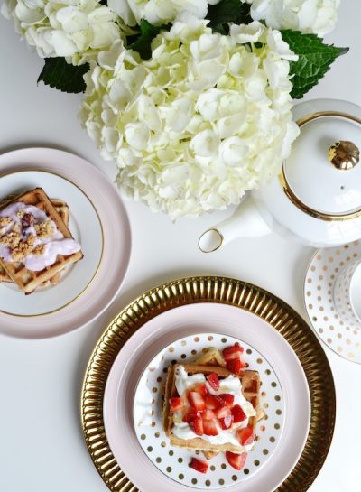 Recipe: BREAKFAST TREATS MADE EASY USING OUI YOGURT & EUROPEAN READY-TO-EAT WAFFLES