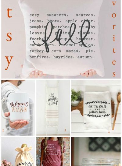 Great Finds: MY ETSY FALL FAVORITES