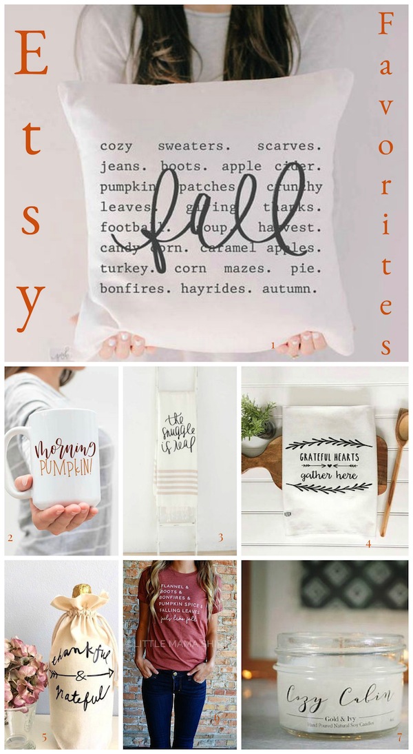 Great Finds: MY ETSY FALL FAVORITES