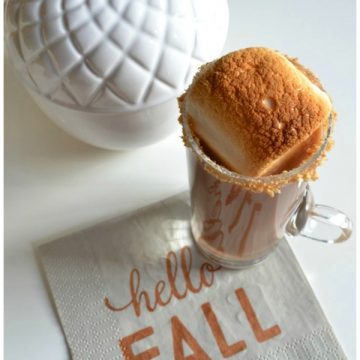 Cocktail Recipe: COZY UP THIS FALL WITH A S'MORES CORDIAL