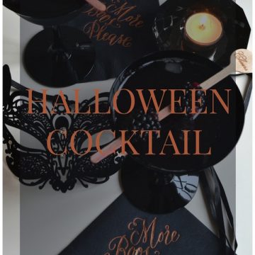 SOPHISTICATED HALLOWEEN COCKTAIL: 'Violet Haze'