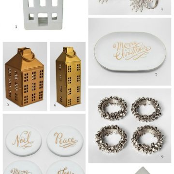 MY HOLIDAY FAVORITES FOR YOUR HOME FROM TARGET