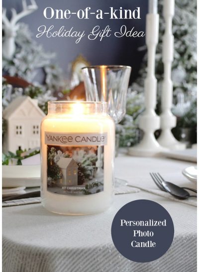 A YANKEE CANDLE PERSONALIZED HOLIDAY GIFT IDEA