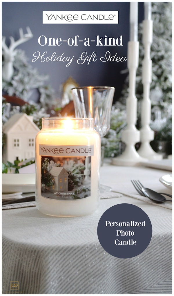 A YANKEE CANDLE PERSONALIZED HOLIDAY GIFT IDEA