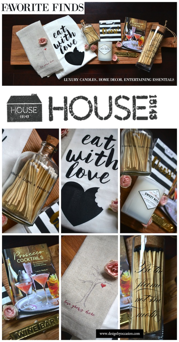 FRIDAY'S FAVORITE FINDS WITH 'HOUSE 15143'