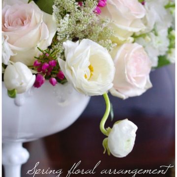 DIY Inspired Floral Centerpiece by Kiana Underwood's 'Color Me Floral' Guide Book