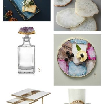 AGATE STONE ENTERTAINING ESSENTIALS + HOME DECOR YOU'LL LOVE