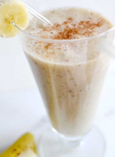 A CLASSIC BANANA “MILKSHAKE” WITHOUT THE DAIRY