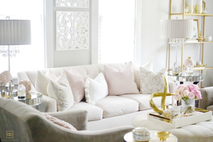 FRIDAY'S FAVORITE FINDS: PIER 1 HOME DECOR IN PINK & GOLD