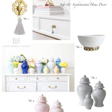 CURRENTLY COVETING: SOFT & SOPHISTICATED HOME DECOR BY LAUREN HASKELL DESIGNS