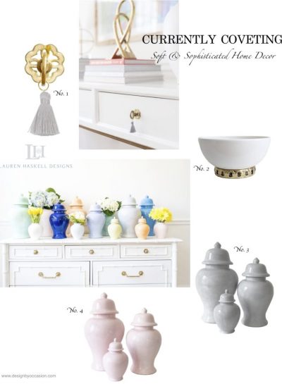 CURRENTLY COVETING: SOFT & SOPHISTICATED HOME DECOR BY LAUREN HASKELL DESIGNS