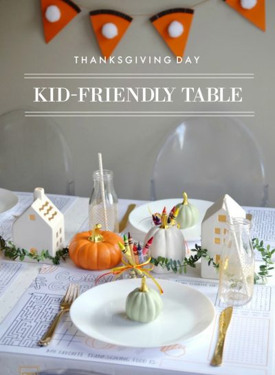 GET THOSE TARGET DOLLAR DEALS TO CREATE THIS KID-FRIENDLY THANKSGIVING TABLE