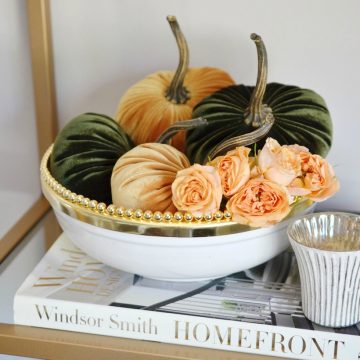 SIX WAYS TO DECORATE WITH PUMPKINS IN YOUR HOME