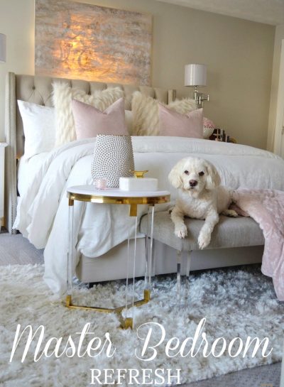 WHAT I DID TO GIVE OUR MASTER BEDROOM A REFRESH FOR THE NEW YEAR
