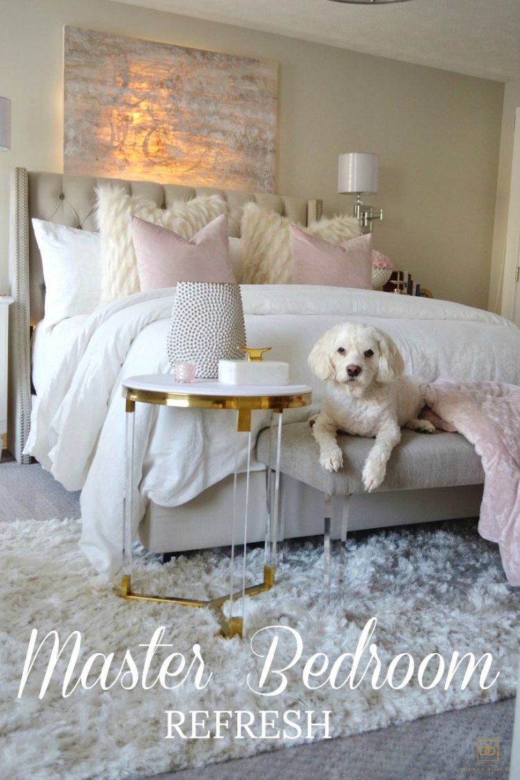 WHAT I DID TO GIVE OUR MASTER BEDROOM A REFRESH FOR THE NEW YEAR