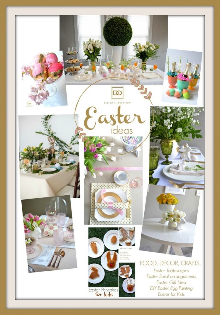 EASTER IDEAS FROM FOOD, TABLESCAPES, DECOR & CRAFTS