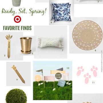 FRIDAY'S FAVORITE FINDS: READY, SET, SPRING WITH TARGET!