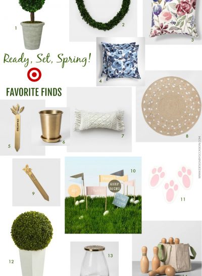 FRIDAY'S FAVORITE FINDS: READY, SET, SPRING WITH TARGET!