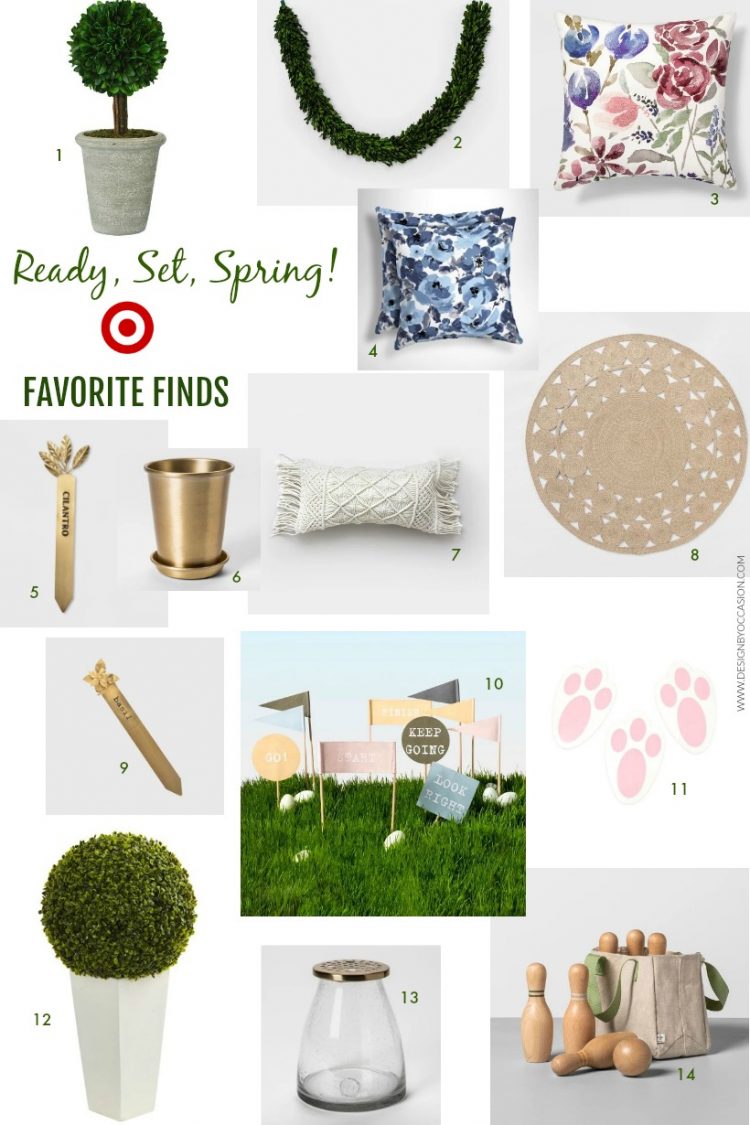 FRIDAY'S FAVORITE FINDS: READY, SET, SPRING WITH TARGET!