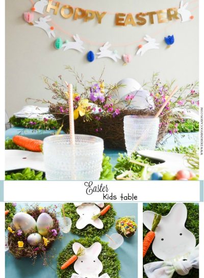 A ‘HOPPY’ EASTER KIDS TABLE