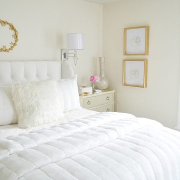 OUR GUEST BEDROOM REVEAL! MODERN GLAM WITH A PARISIAN FLAIR