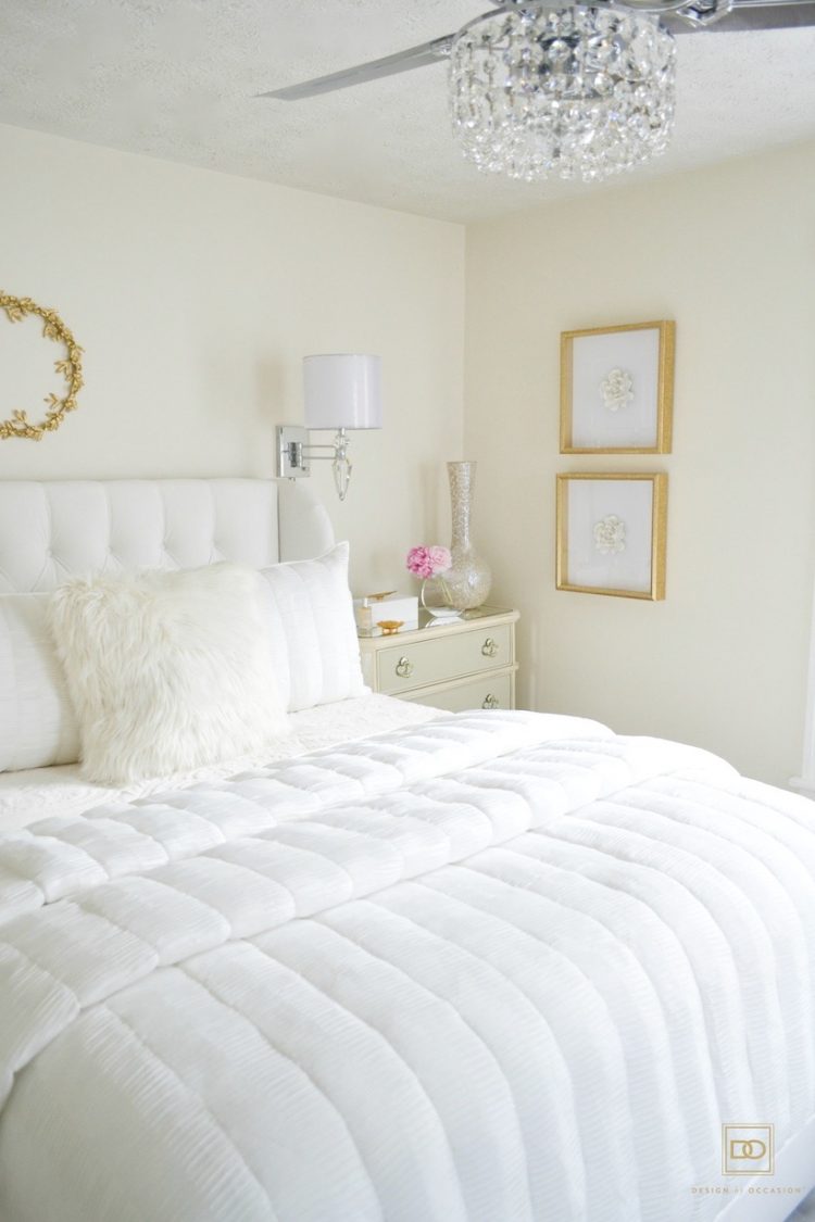 OUR GUEST BEDROOM REVEAL! MODERN GLAM WITH A PARISIAN FLAIR