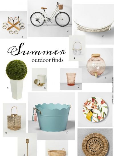 GET READY FOR SUMMER WITH THESE OUTDOOR ENTERTAINING FINDS