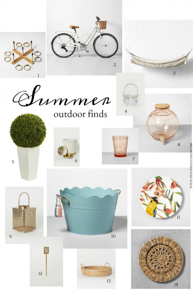 GET READY FOR SUMMER WITH THESE OUTDOOR ENTERTAINING FINDS