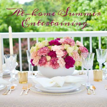 A FORMAL DINNER PARTY OUTDOOR TABLESCAPE INSPIRATION