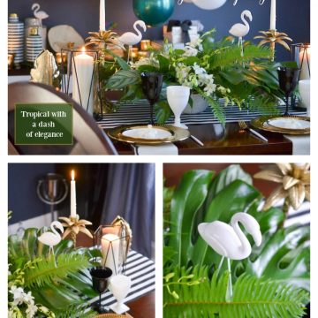 HOW I CREATED THIS ELEGANT TROPICAL-INSPIRED BIRTHDAY DINNER PARTY