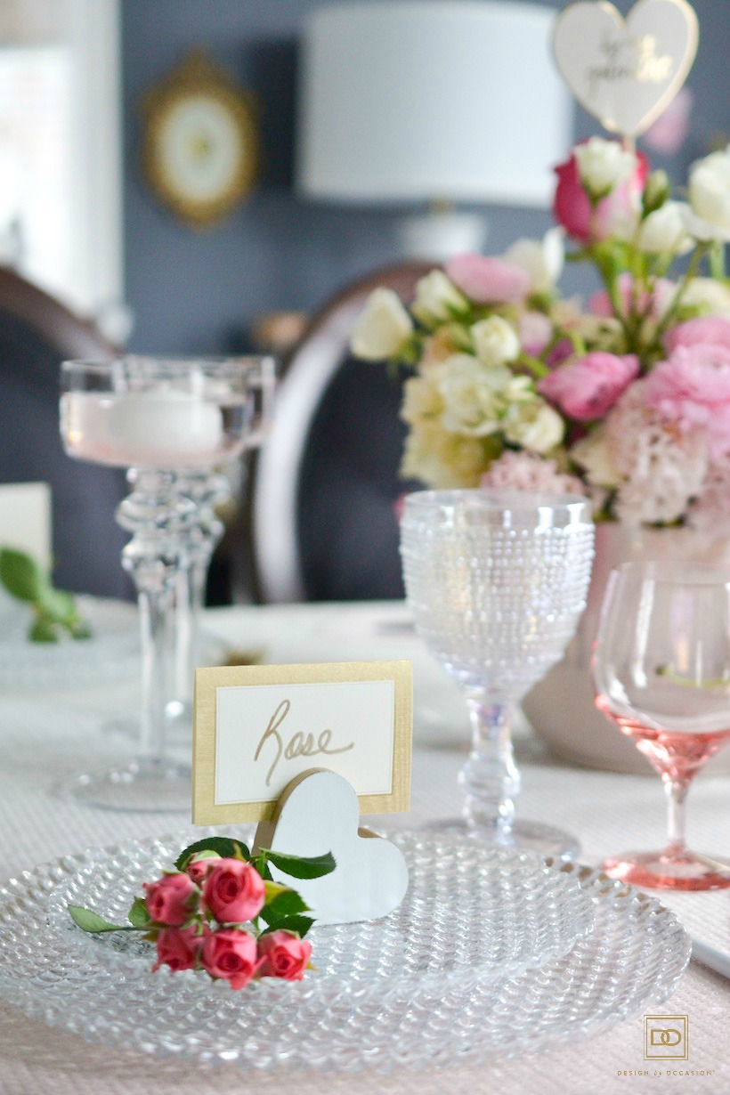 GALENTINE'S DAY TABLE SETTING